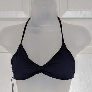 Nautica Women's Swim‎ Top Reversible Black / Navy Size 8 NWT